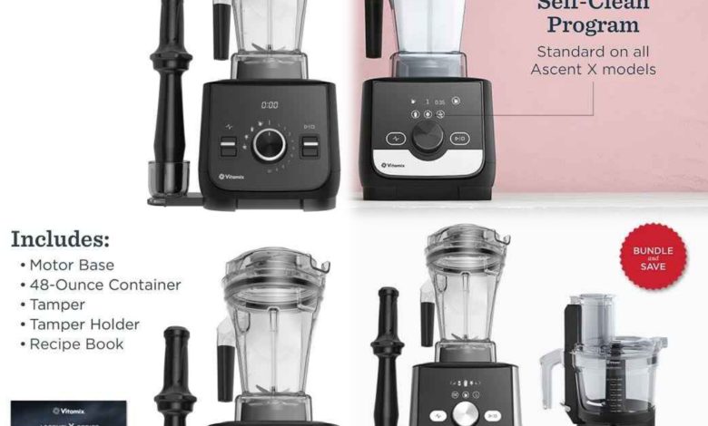 Shared Features Across the Vitamix Ascent X Series Vitamix Ascent X Series Review