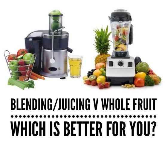 Sugar Content in Blended Fruit vs Fruit Juice